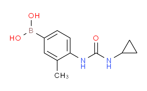 (4-(3-Cyclopropylureido)-3-methylphenyl)boronic acid