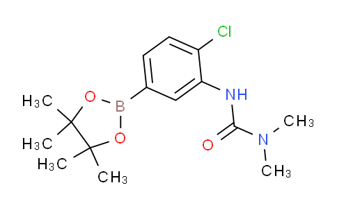BP30426 | 2246654-50-0 | 3-(2-Chloro-5-(4,4,5,5-tetramethyl-1,3,2-dioxaborolan-2-yl)phenyl)-1,1-dimethylurea