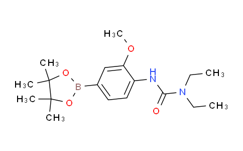 BP30427 | 2246673-66-3 | 1,1-Diethyl-3-(2-methoxy-4-(4,4,5,5-tetramethyl-1,3,2-dioxaborolan-2-yl)phenyl)urea