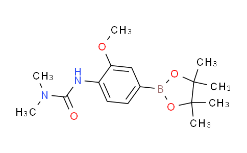 BP30428 | 2246679-53-6 | 3-(2-Methoxy-4-(4,4,5,5-tetramethyl-1,3,2-dioxaborolan-2-yl)phenyl)-1,1-dimethylurea