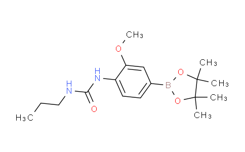 BP30430 | 2246746-56-3 | 1-(2-Methoxy-4-(4,4,5,5-tetramethyl-1,3,2-dioxaborolan-2-yl)phenyl)-3-propylurea