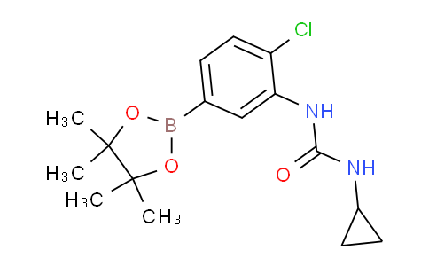 BP30434 | 2246785-58-8 | 1-(2-Chloro-5-(4,4,5,5-tetramethyl-1,3,2-dioxaborolan-2-yl)phenyl)-3-cyclopropylurea