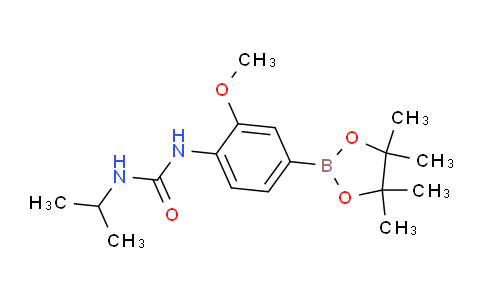 BP30435 | 2246799-61-9 | 1-Isopropyl-3-(2-methoxy-4-(4,4,5,5-tetramethyl-1,3,2-dioxaborolan-2-yl)phenyl)urea