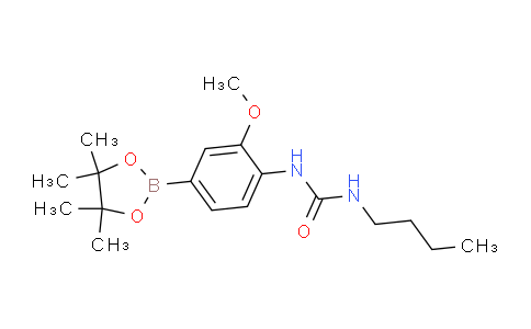 1-Butyl-3-(2-methoxy-4-(4,4,5,5-tetramethyl-1,3,2-dioxaborolan-2-yl)phenyl)urea