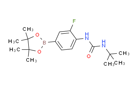 BP30440 | 2246878-24-8 | 1-(Tert-butyl)-3-(2-fluoro-4-(4,4,5,5-tetramethyl-1,3,2-dioxaborolan-2-yl)phenyl)urea