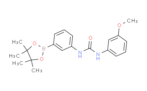 1-(3-Methoxyphenyl)-3-(3-(4,4,5,5-tetramethyl-1,3,2-dioxaborolan-2-yl)phenyl)urea