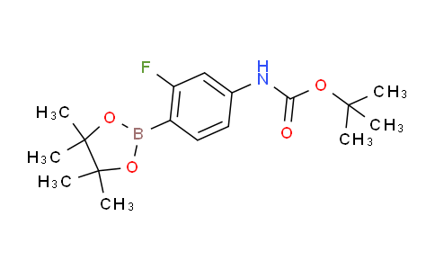 BP30462 | 1256256-45-7 | tert-Butyl (3-fluoro-4-(4,4,5,5-tetramethyl-1,3,2-dioxaborolan-2-yl)phenyl)carbamate