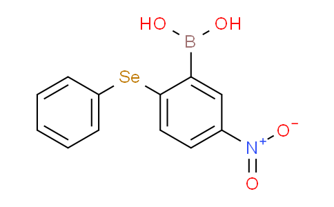 5-Nitro-2-(phenylselanyl)phenylboronic acid