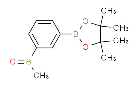 BP30473 | 1416367-04-8 | 4,4,5,5-Tetramethyl-2-(3-(methylsulfinyl)phenyl)-1,3,2-dioxaborolane