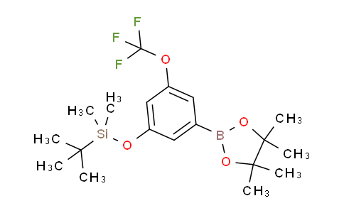 tert-Butyldimethyl(3-(4,4,5,5-tetramethyl-1,3,2-dioxaborolan-2-yl)-5-(trifluoromethoxy)phenoxy)silane