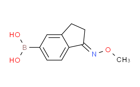 (1-(Methoxyimino)-2,3-dihydro-1H-inden-5-yl)boronic acid