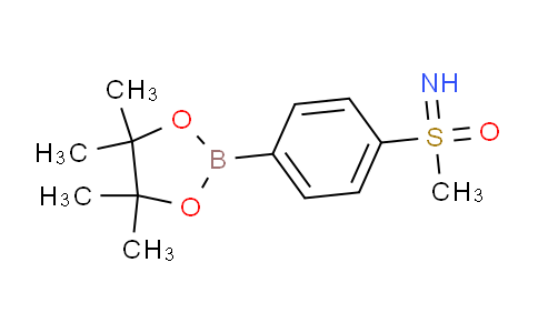 BP30488 | 1795451-70-5 | Imino(methyl)(4-(4,4,5,5-tetramethyl-1,3,2-dioxaborolan-2-yl)phenyl)-l6-sulfanone