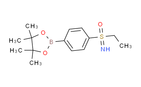 Ethyl(imino)(4-(4,4,5,5-tetramethyl-1,3,2-dioxaborolan-2-yl)phenyl)-l6-sulfanone