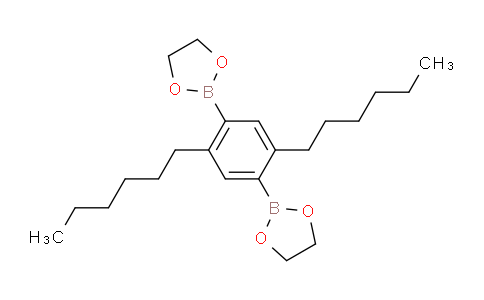 2,2'-(2,5-Dihexyl-1,4-phenylene)bis(1,3,2-dioxaborolane)