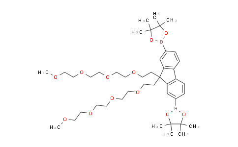 2,2'-(9,9-Di(2,5,8,11-tetraoxatridecan-13-yl)-9H-fluorene-2,7-diyl)bis(4,4,5,5-tetramethyl-1,3,2-dioxaborolane)