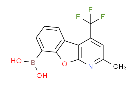 (2-Methyl-4-(trifluoromethyl)benzofuro[2,3-b]pyridin-8-yl)boronic acid