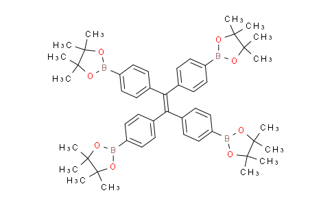 BP30526 | 1660996-72-4 | 1,1,2,2-Tetrakis(4-(4,4,5,5-tetramethyl-1,3,2-dioxaborolan-2-yl)phenyl)ethene