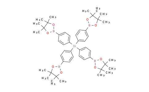 Tetrakis(4-(4,4,5,5-tetramethyl-1,3,2-dioxaborolan-2-yl)phenyl)silane
