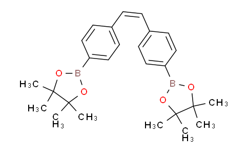 (Z)-1,2-Bis(4-(4,4,5,5-tetramethyl-1,3,2-dioxaborolan-2-yl)phenyl)ethene