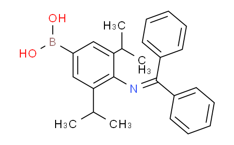 (4-((Diphenylmethylene)amino)-3,5-diisopropylphenyl)boronicacid