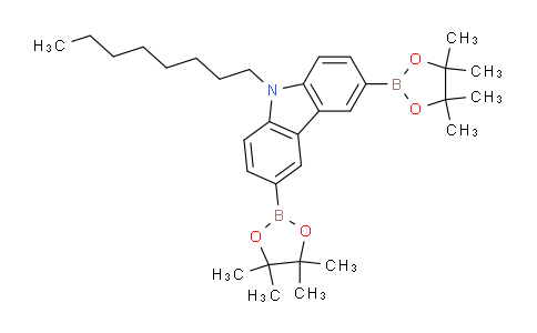 BP30571 | 478706-06-8 | 9-Octyl-3,6-bis(4,4,5,5-tetramethyl-1,3,2-dioxaborolan-2-yl)-9H-carbazole