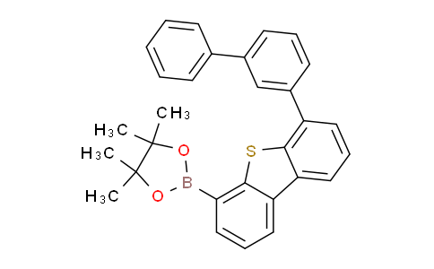 BP30579 | 1858289-64-1 | 2-(6-([1,1'-Biphenyl]-3-yl)dibenzo[b,d]thiophen-4-yl)-4,4,5,5-tetramethyl-1,3,2-dioxaborolane