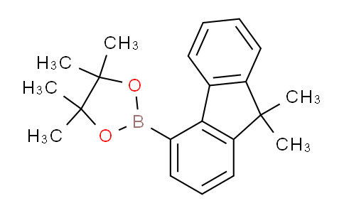 BP30581 | 1365692-79-0 | 2-(9,9-Dimethyl-9H-fluoren-4-yl)-4,4,5,5-tetramethyl-1,3,2-dioxaborolane