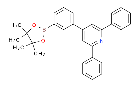 2,6-Diphenyl-4-(3-(4,4,5,5-tetramethyl-1,3,2-dioxaborolan-2-yl)phenyl)pyridine