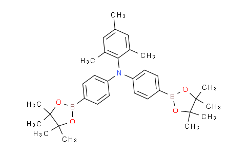 BP30596 | 1282616-14-1 | 2,4,6-Trimethyl-N,N-bis(4-(4,4,5,5-tetramethyl-1,3,2-dioxaborolan-2-yl)phenyl)aniline