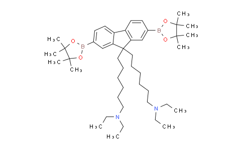 N,N,N′,N′-Tetraethyl-2,7-bis(4,4,5,5-tetramethyl-1,3,2-dioxaborolan-2-yl)-9H-fluorene-9,9-dihexanamine