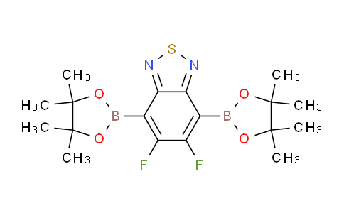 5,6-Difluoro-4,7-bis(4,4,5,5-tetramethyl-1,3,2-dioxaborolan-2-yl)benzo[c][1,2,5]thiadiazole