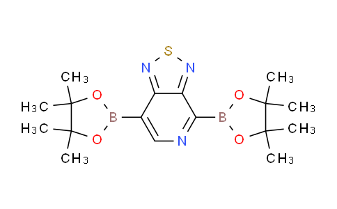 BP30602 | 1883586-01-3 | 4,7-Bis(4,4,5,5-tetramethyl-1,3,2-dioxaborolan-2-yl)-[1,2,5]thiadiazolo[3,4-c]pyridine