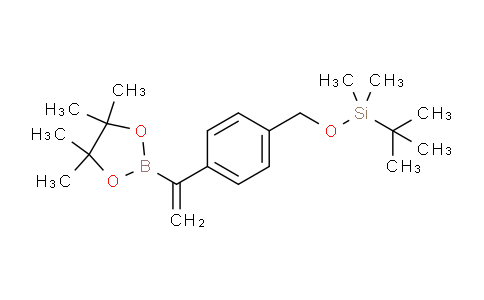 tert-Butyldimethyl((4-(1-(4,4,5,5-tetramethyl-1,3,2-dioxaborolan-2-yl)vinyl)benzyl)oxy)silane