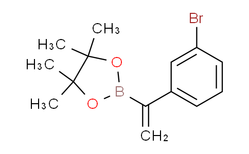 2-[1-(3-Bromophenyl)ethenyl]-4,4,5,5-tetramethyl-1,3,2-dioxaborolane