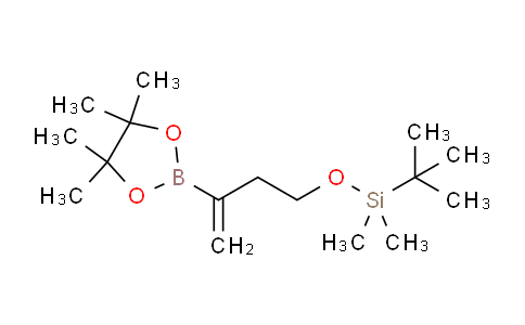 tert-Butyldimethyl((3-(4,4,5,5-tetramethyl-1,3,2-dioxaborolan-2-yl)but-3-en-1-yl)oxy)silane