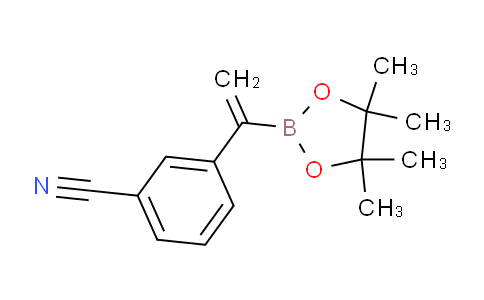 3-[1-(4,4,5,5-Tetramethyl-1,3,2-dioxaborolan-2-yl)ethenyl]benzonitrile