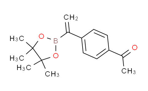 1-(4-(1-(4,4,5,5-Tetramethyl-1,3,2-dioxaborolan-2-yl)vinyl)phenyl)ethan-1-one