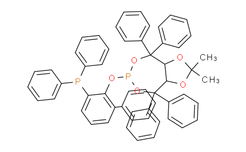 C1A2232 | 1158430-46-6 | 6-(3-二苯基膦基联苯-2-基氧基)-2,2-二甲基-4,4,8,8-四苯基-四氢-[1,3]二噁唑并[4,5-e][1,3,2]二噁磷杂庚英