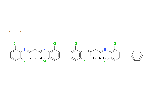C1A2689 | 1119821-62-3 | μ-Benzenebis[N,N'-(1,3-dimethyl-1,3-propanediylidene)bis(2,6-dichlorobenzenaminato)] dicopper(I), benzene adduct,98%