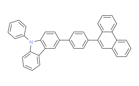 C1A2992 | 1369431-19-5 | 3-(4-(phenanthren-9-yl)phenyl)-9-phenyl-9H-carbazole