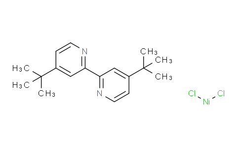C1C2534 | 1034901-50-2 | [4,4'-Bis(1,1-dimethylethyl)-2,2'-bipyridine] nickel (II) dichloride