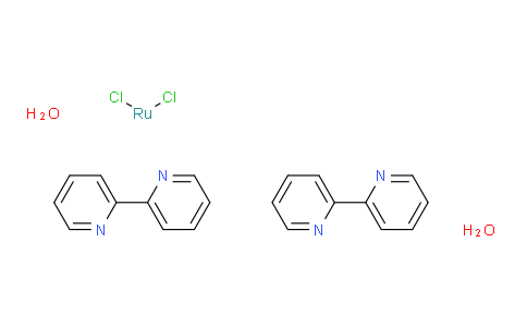 C1C2666 | 15746-57-3 | cis-Dichlorobis(2,2'-bipyridine)ruthenium (II) dihydrate