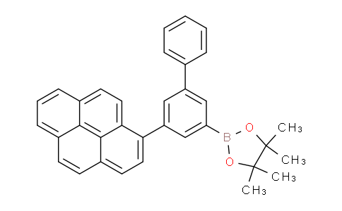 C1C3026 | 2445295-53-2 | 4,4,5,5-四甲基-2-[5-(芘-1-基)[1,1'-联苯基]-3-基] -1,3,2-二氧杂硼烷