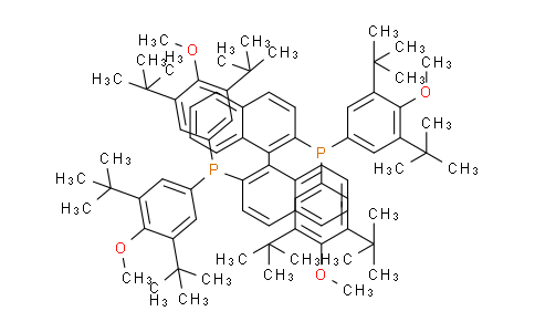 C1N2091 | 705281-18-1 | Phosphine, (1R)-[1,1'-binaphthalene]-2,2'-diylbis[bis[3,5-bis(1,1-dimethylethyl)-4-methoxyphenyl]-(9CI), R-DTBM-BINAP