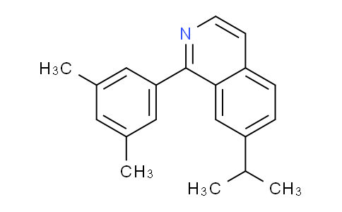 C1N3212 | 1218795-77-7 | 1-(3,5-dimethylphenyl)-7-isopropylisoquinoline