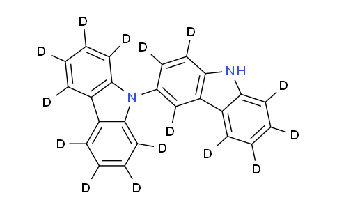 C1N3490 | 2778147-33-2 | 9H-3,9'-bicarbazole-1,1',2,2',3',4,4',5,5',6,6',7,7',8,8'-d15
