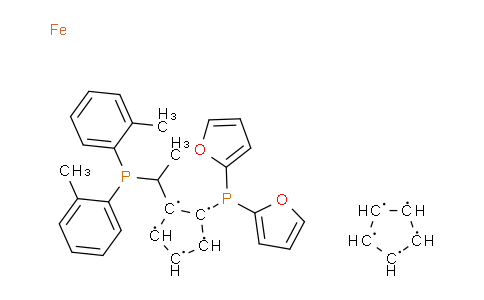 C1S2032 | 849924-73-8 | (R)-1-[(S)-2-[Di(2-furyl)phosphino]ferrocenyl]ethyldi-otolylphosphine