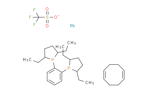 C1S2540 | 142184-30-3 | 1,2-Bis[(2S,5S)-2,5-diethylphospholano]benzene(1,5-cyclooctadiene)rhodium(I) trifluoromethanesulfonate