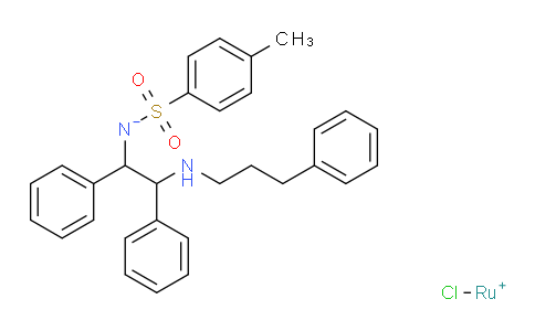 {N-[3-(η6-苯基)丙基]-[(1S-2S)-1,2-二苯基-1-4-甲基苄基磺酰基胺(kN)-乙基-2-氨基-(kN)]}氯化钌(II)