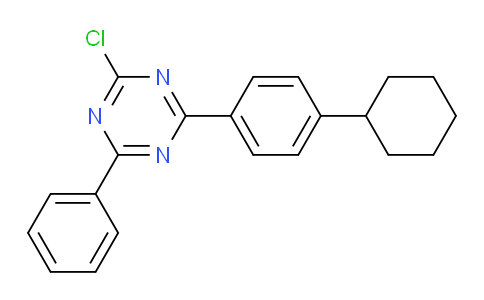 C1S3123 | 2568469-43-0 | 2-氯-4-(4-环己基苯基)-6-苯基-1,3,5-三嗪